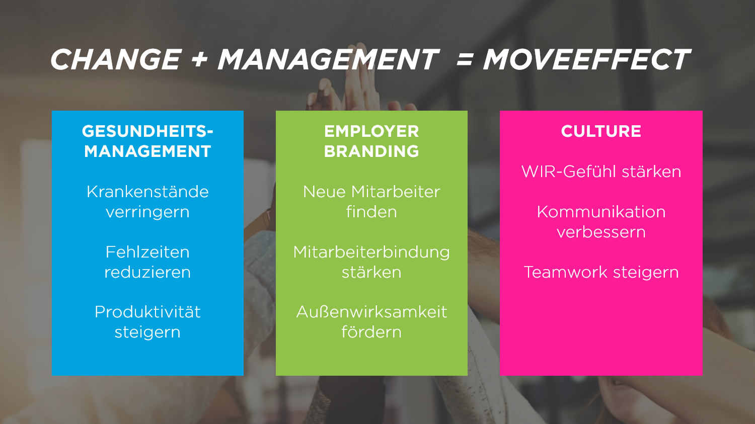 MOVEEFFECT - betriebliches Gesundheitsmanagement